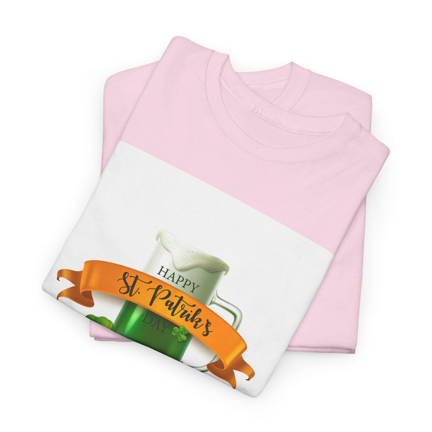 Unisex St. Patrick's Day Tee — 'Happy St. Patrick's' Beer Mug & Gold Coins Design (Limited Edition)