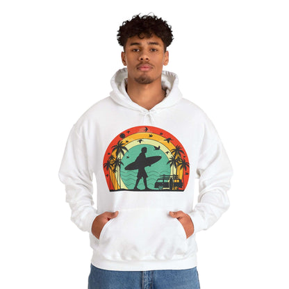 Retro Vintage Surfer Men's Hoodie