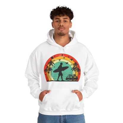 Retro Vintage Surfer Men's Hoodie