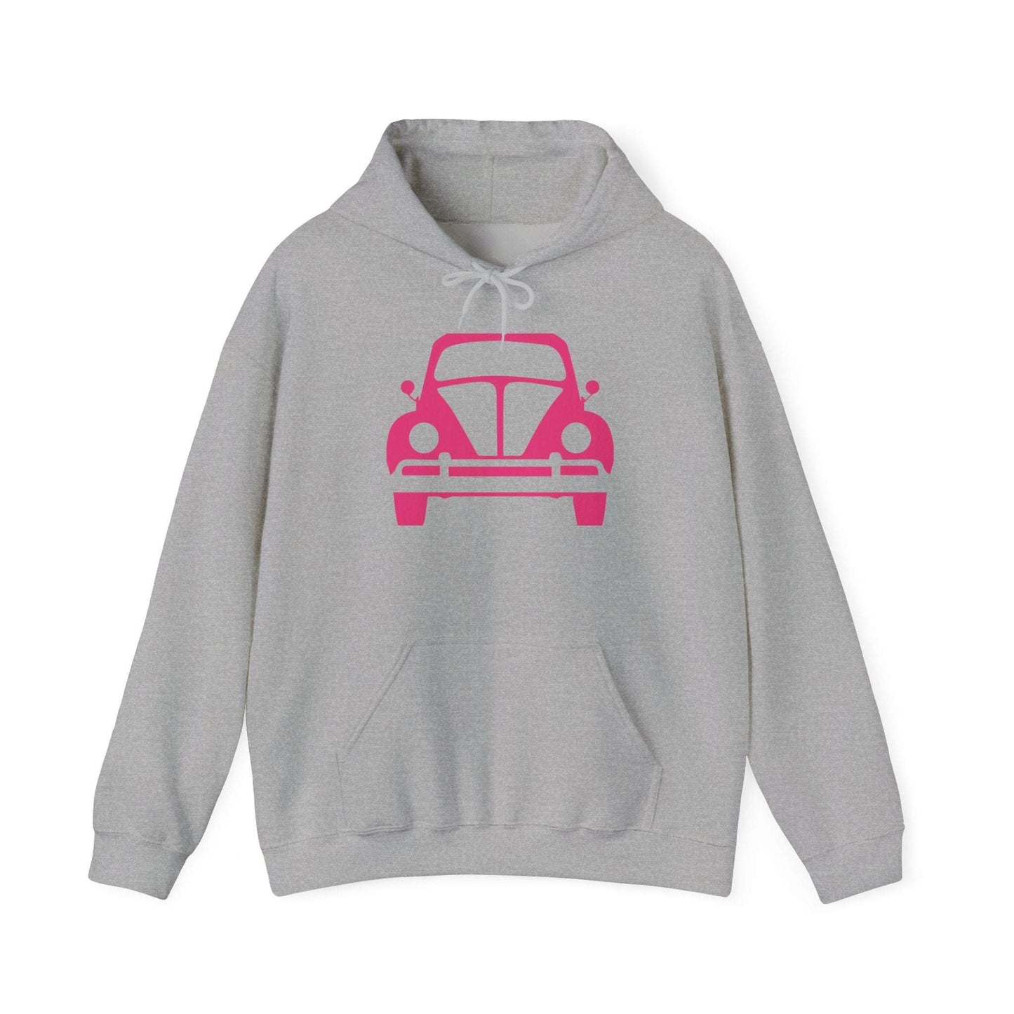 Pink Beetle Car Hoodie - Women's Hoodie