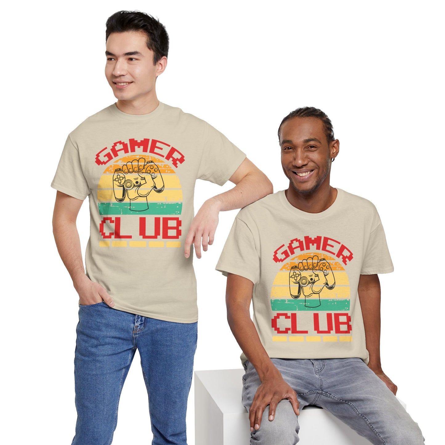 Gamer Club Tee - Men's Gaming Controller Player Shirt