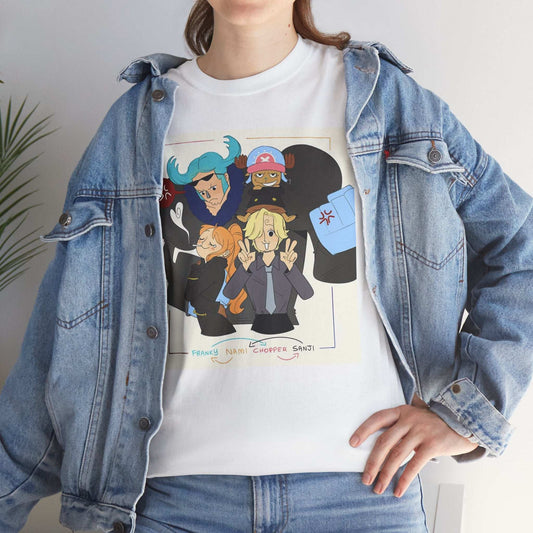"Switched Bodies" Straw Hat Friends - One Piece Unisex Tee