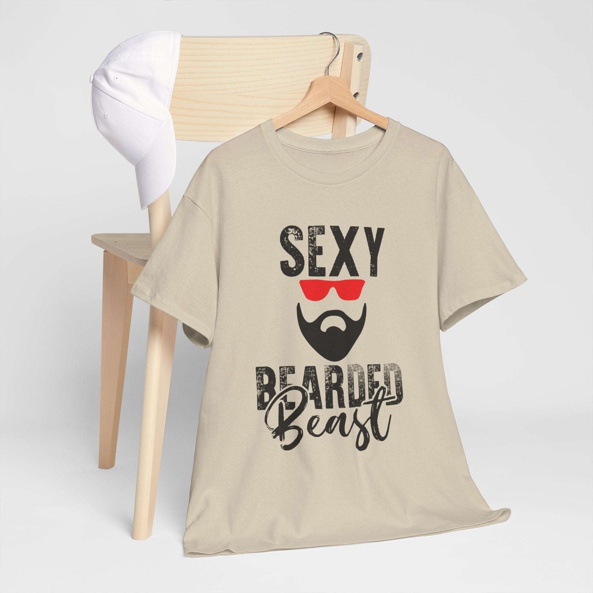 Sexy Bearded Beast Tee - Men's T-shirt