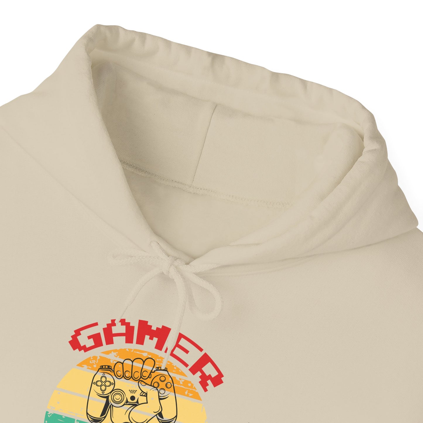 Gamer Club with Controller Design Men's Hoodie