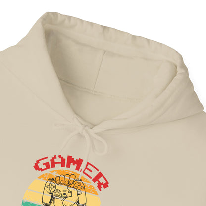 Gamer Club with Controller Design Men's Hoodie