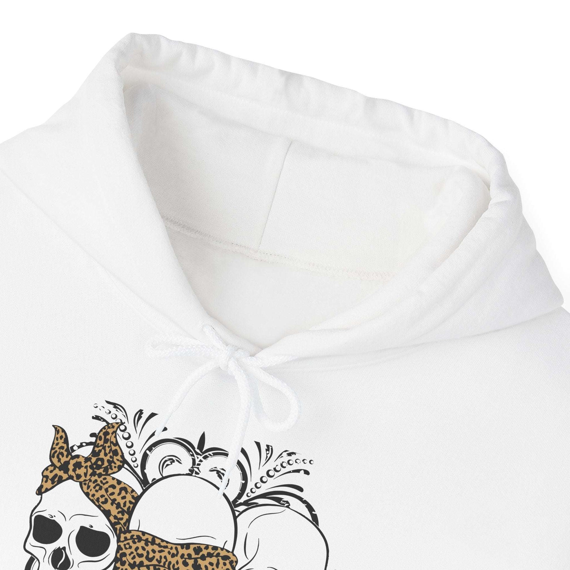 Three Skull Head - Men's Hoodie