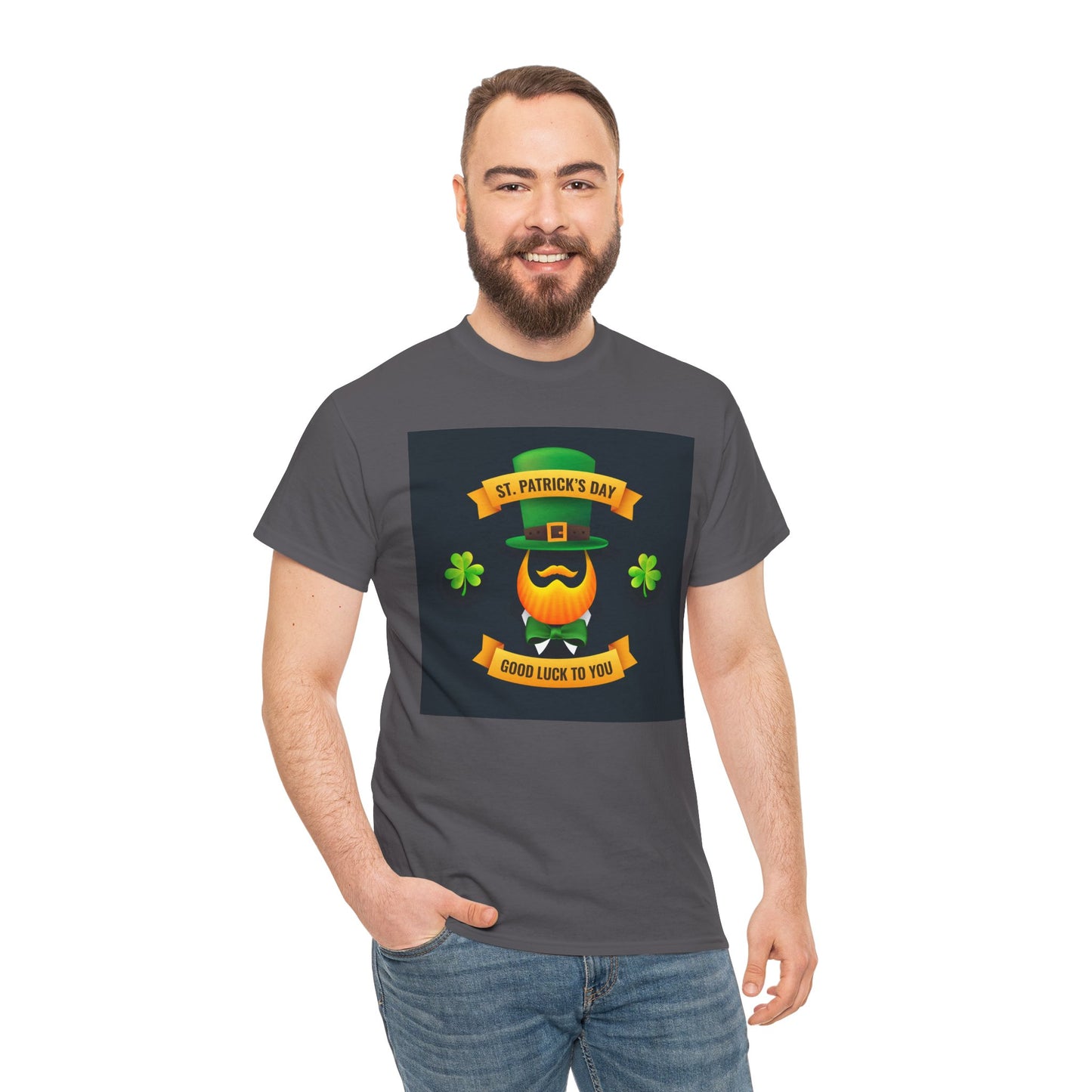 Unisex St. Patrick's Day T-Shirt — 'Good Luck to You' Lucky Leprechaun Tee (Limited Edition)