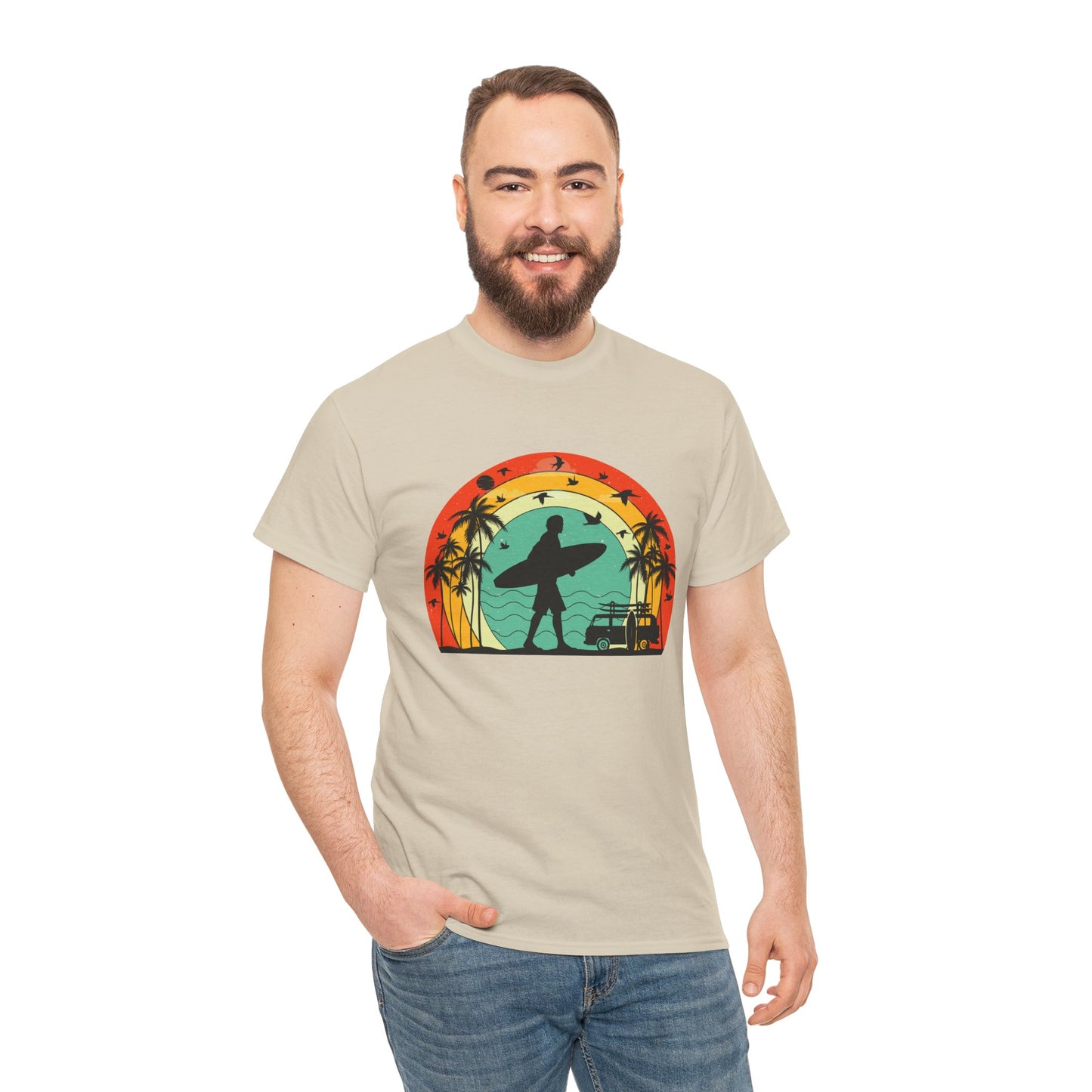 Retro Vintage Surfer Tee