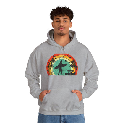 Retro Vintage Surfer Men's Hoodie