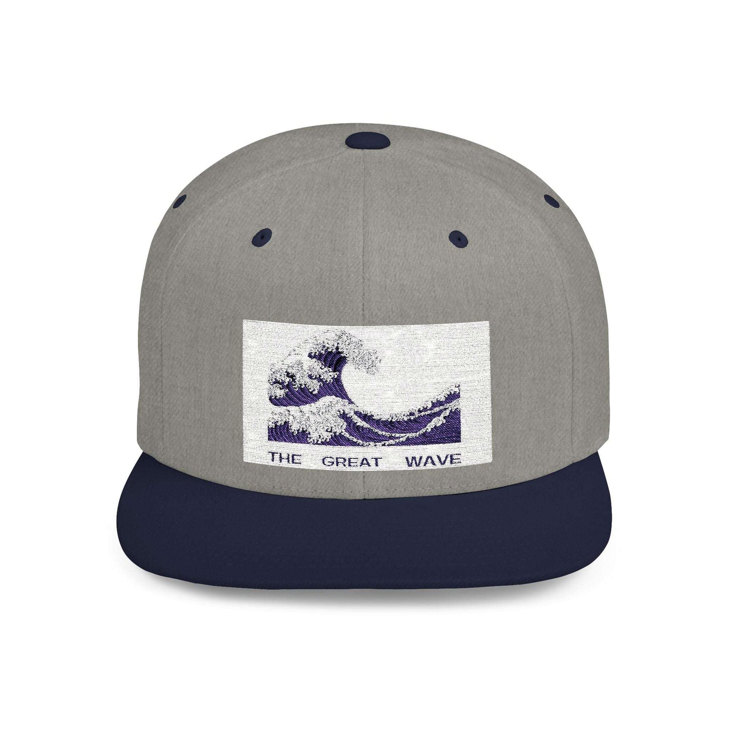 The Great Wave Snapback Hat