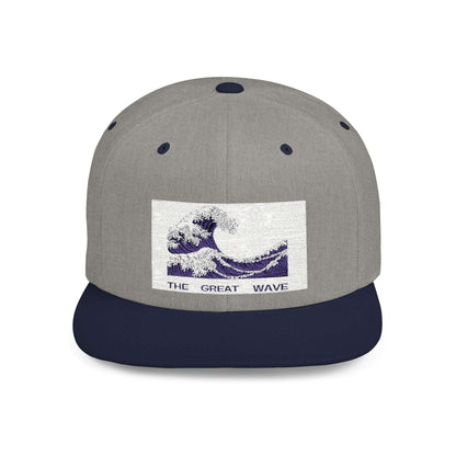 The Great Wave Snapback Hat