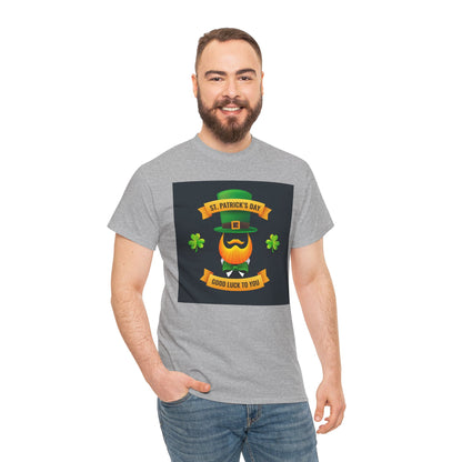 Unisex St. Patrick's Day T-Shirt — 'Good Luck to You' Lucky Leprechaun Tee (Limited Edition)