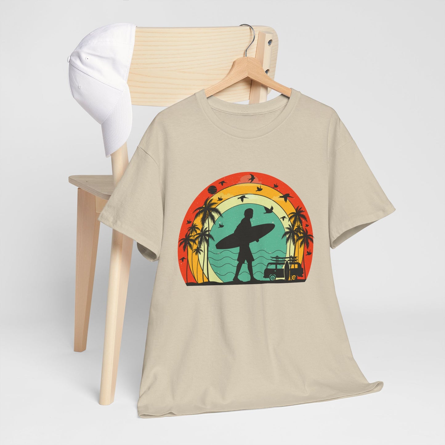 Retro Vintage Surfer Tee
