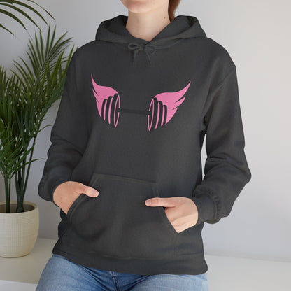 Women's Hoodie - Strong Barbell With Wings