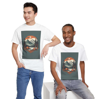 Moonlight Mountain Adventure Tee - Perfect Gift for Hikers