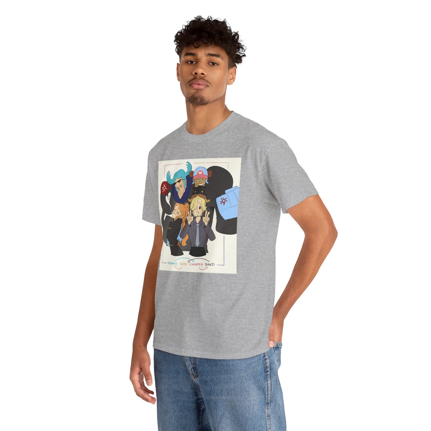 "Switched Bodies" Straw Hat Friends - One Piece Unisex Tee