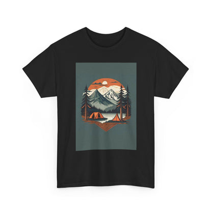 Moonlight Mountain Adventure Tee - Perfect Gift for Hikers