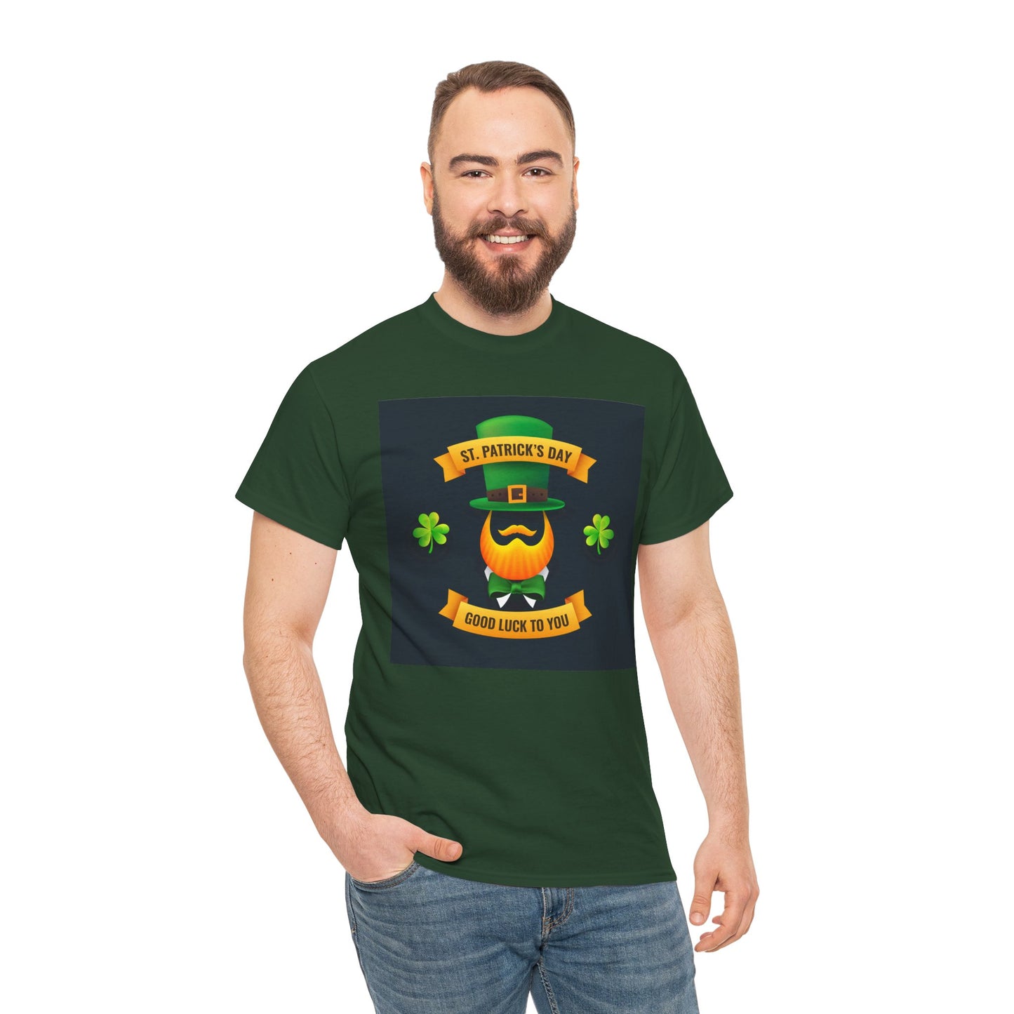 Unisex St. Patrick's Day T-Shirt — 'Good Luck to You' Lucky Leprechaun Tee (Limited Edition)