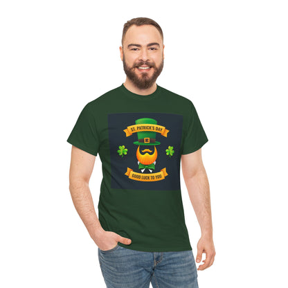 Unisex St. Patrick's Day T-Shirt — 'Good Luck to You' Lucky Leprechaun Tee (Limited Edition)