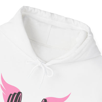 Women's Hoodie - Strong Barbell With Wings