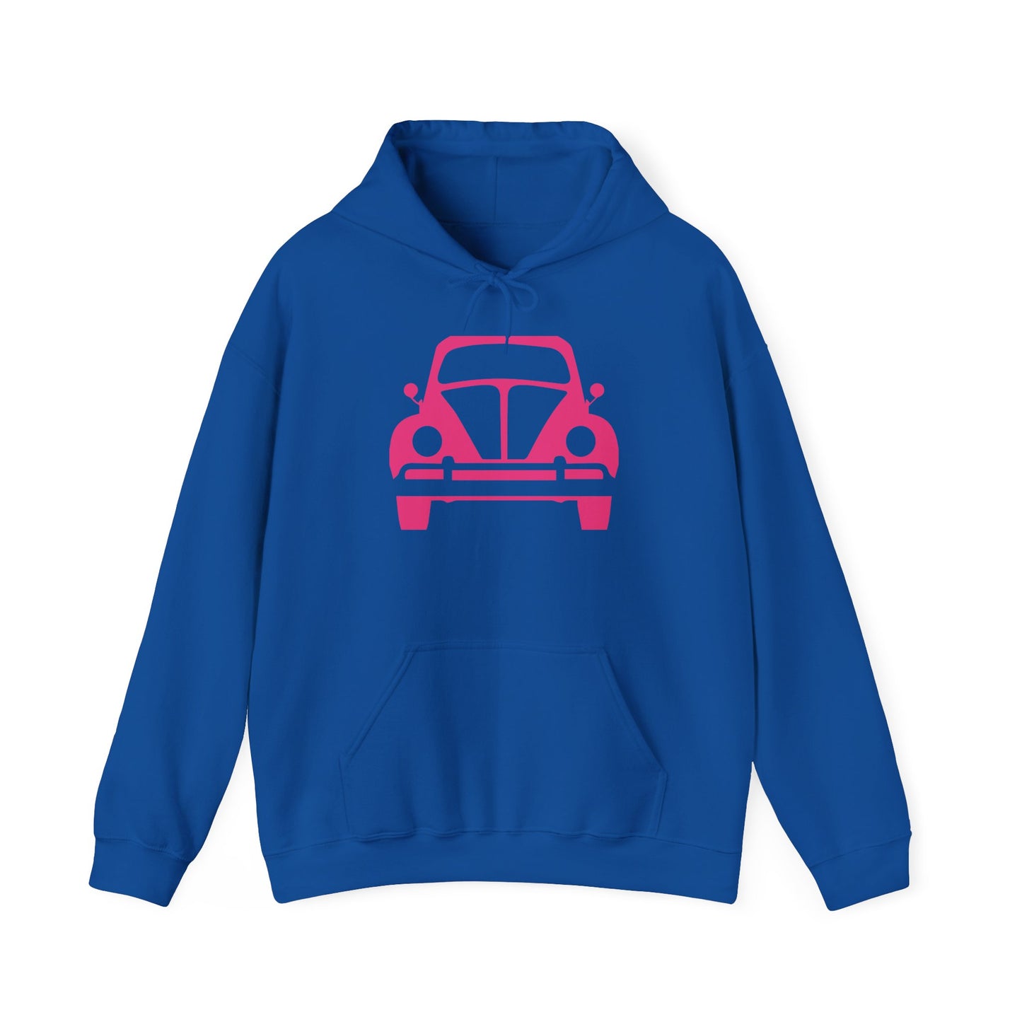 Pink Beetle Car Hoodie - Women's Hoodie