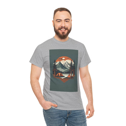 Moonlight Mountain Adventure Tee - Perfect Gift for Hikers