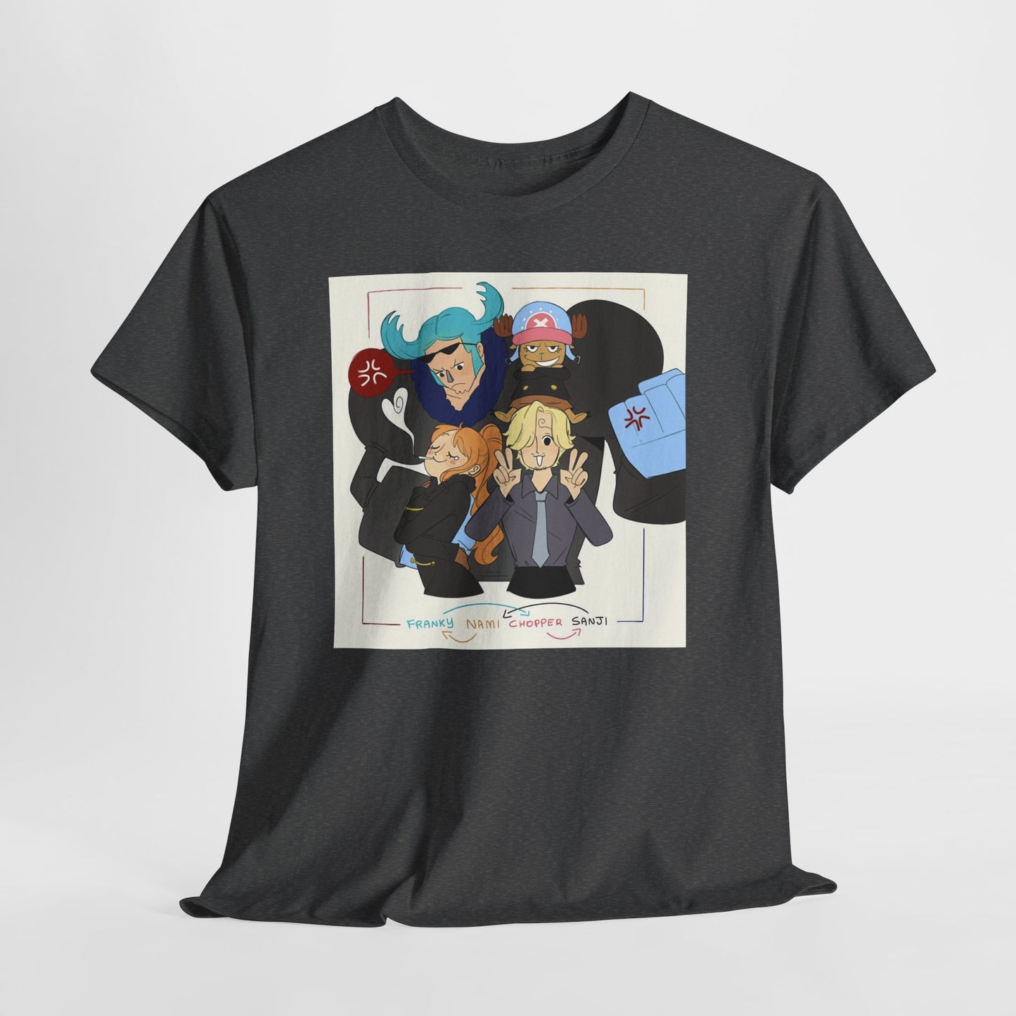"Switched Bodies" Straw Hat Friends - One Piece Unisex Tee
