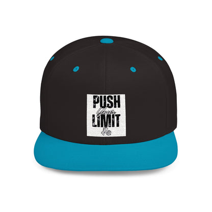 Motivational Snapback Cap - 'Push Your Limit'