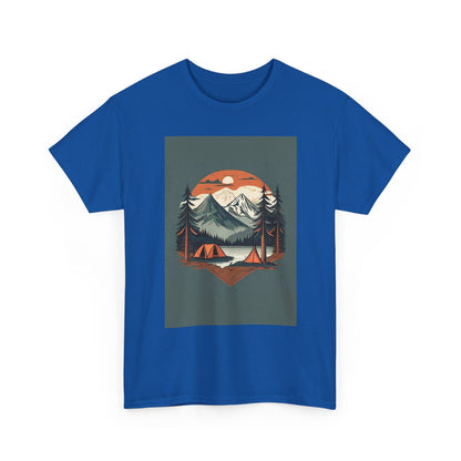 Moonlight Mountain Adventure Tee - Perfect Gift for Hikers