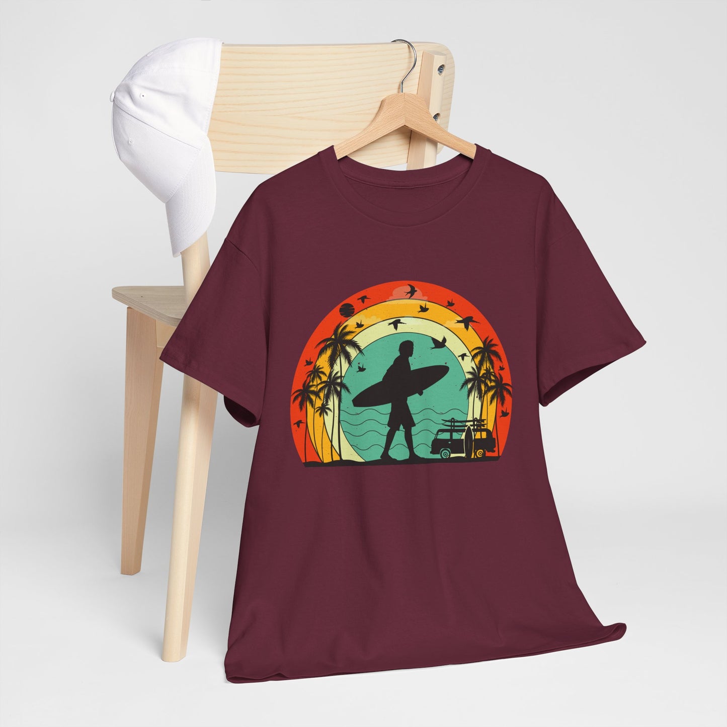 Retro Vintage Surfer Tee