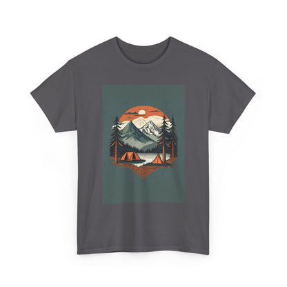 Moonlight Mountain Adventure Tee - Perfect Gift for Hikers