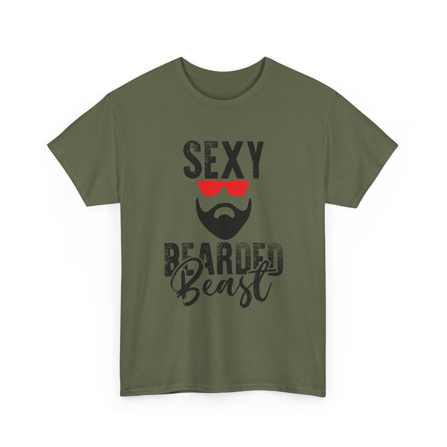 Sexy Bearded Beast Tee - Men's T-shirt