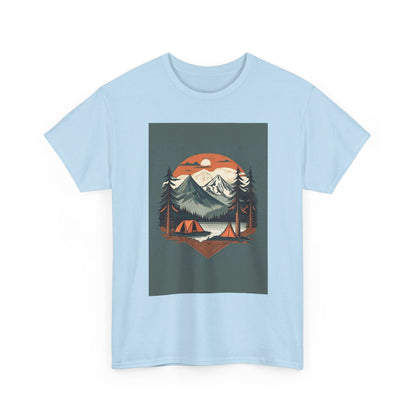 Moonlight Mountain Adventure Tee - Perfect Gift for Hikers