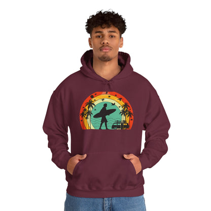 Retro Vintage Surfer Men's Hoodie