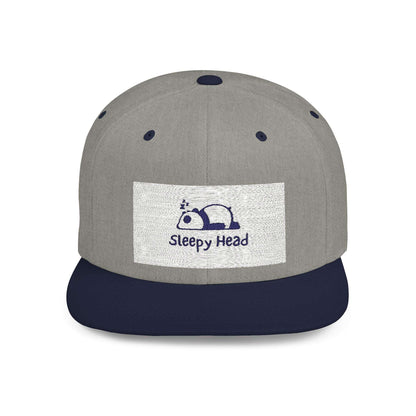 Sleepy Head Snapback Cap - Relaxed Style for Lazy Days