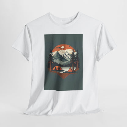Moonlight Mountain Adventure Tee - Perfect Gift for Hikers
