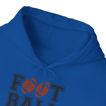 Football Vibes Men's Hoodie - Sporty Athletic Apparel