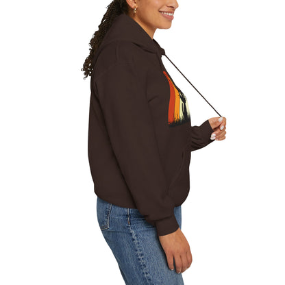 Retro Cat Rainbow Hoodie - Women's Hoodies