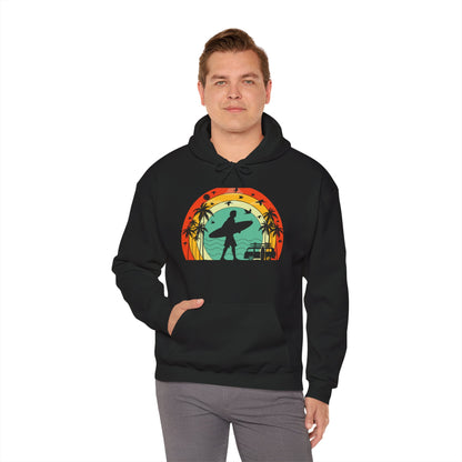 Retro Vintage Surfer Men's Hoodie