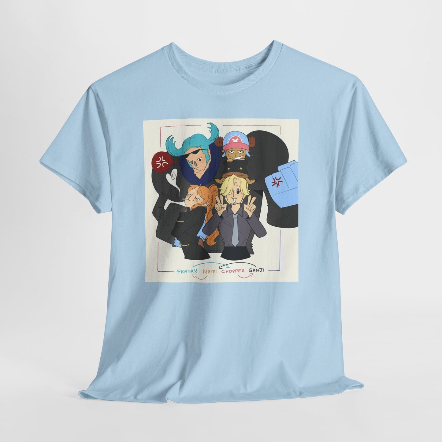 "Switched Bodies" Straw Hat Friends - One Piece Unisex Tee