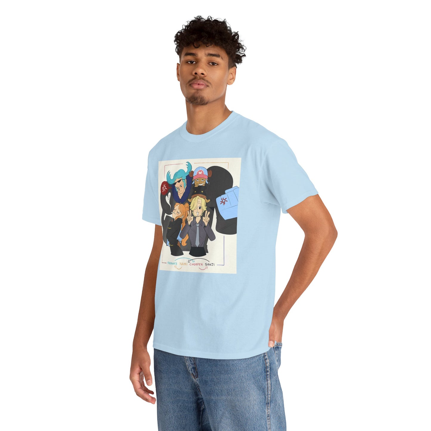 "Switched Bodies" Straw Hat Friends - One Piece Unisex Tee