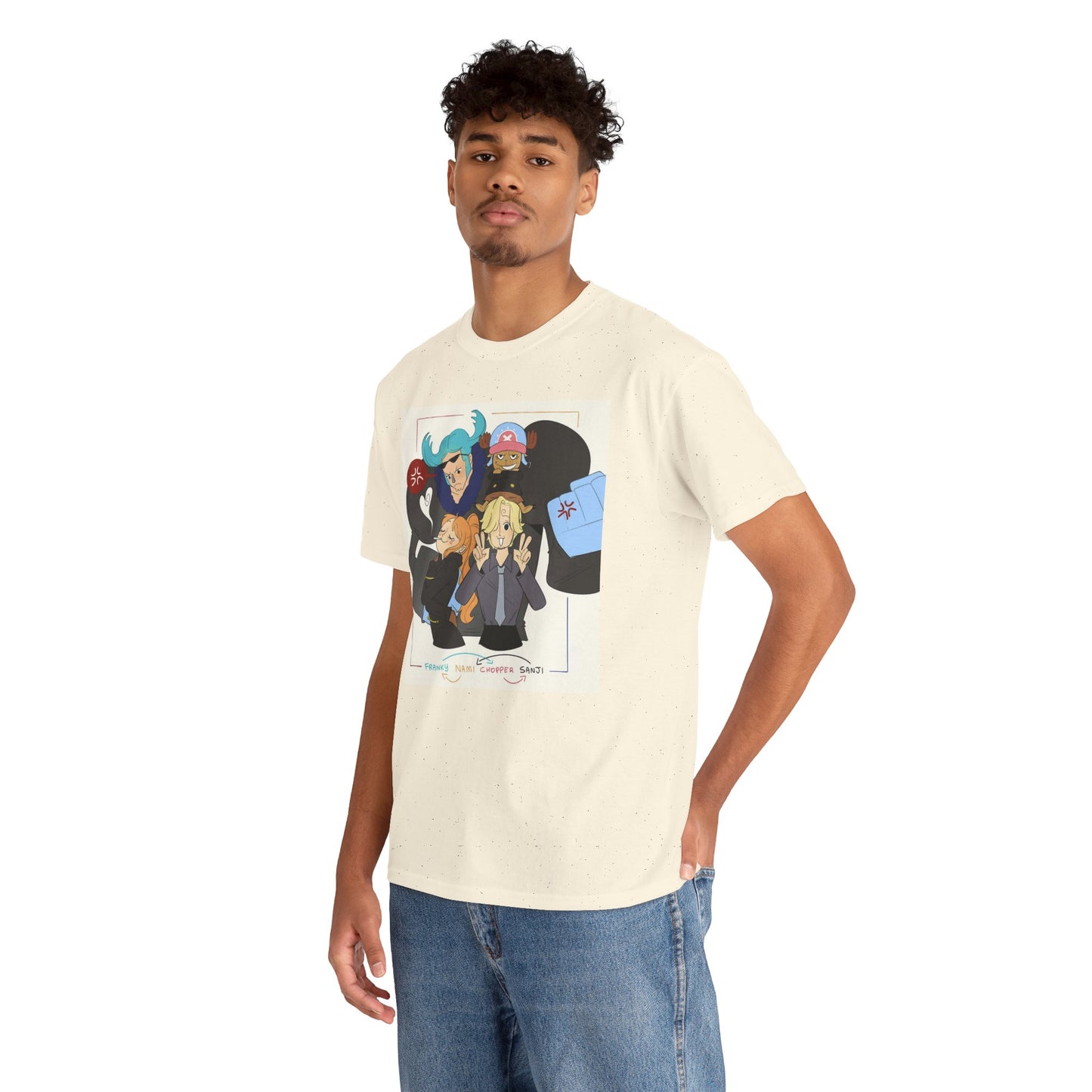 "Switched Bodies" Straw Hat Friends - One Piece Unisex Tee