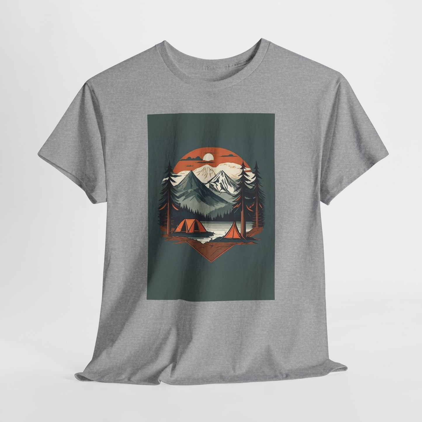 Moonlight Mountain Adventure Tee - Perfect Gift for Hikers