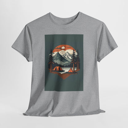 Moonlight Mountain Adventure Tee - Perfect Gift for Hikers