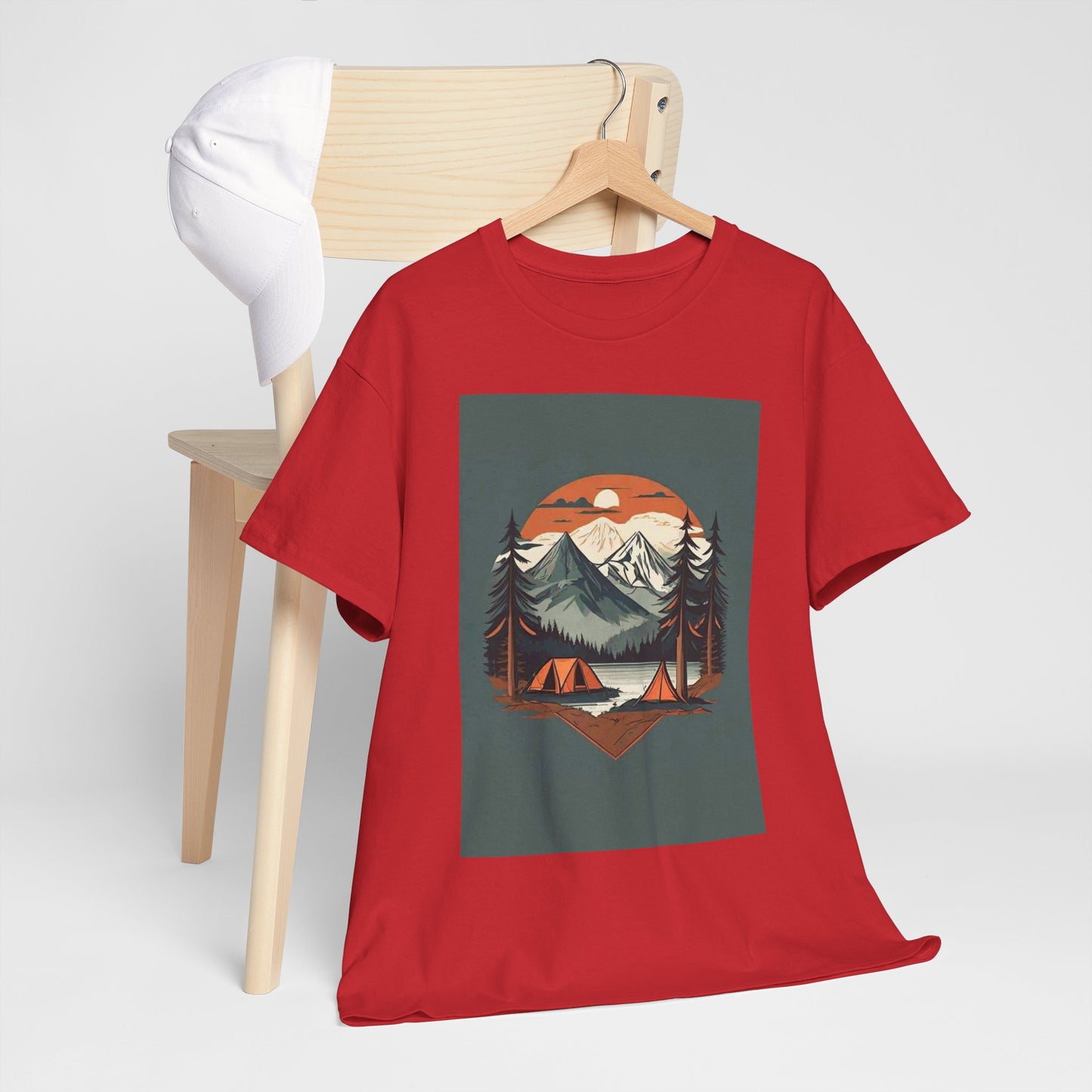 Moonlight Mountain Adventure Tee - Perfect Gift for Hikers