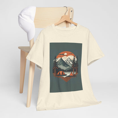 Moonlight Mountain Adventure Tee - Perfect Gift for Hikers