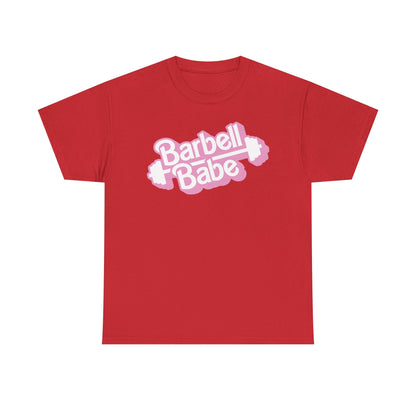 Barbell Babe Unisex Tee - Cute and Stylish Fitness Shirt for Women