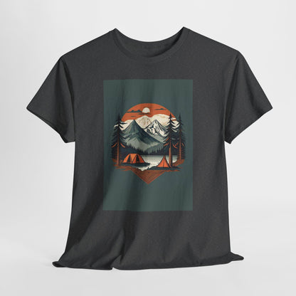 Moonlight Mountain Adventure Tee - Perfect Gift for Hikers