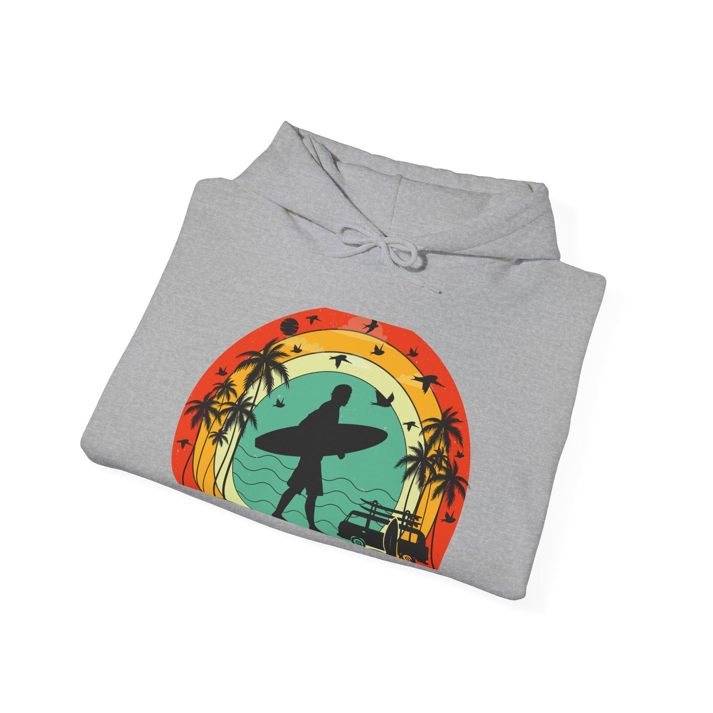 Retro Vintage Surfer Men's Hoodie
