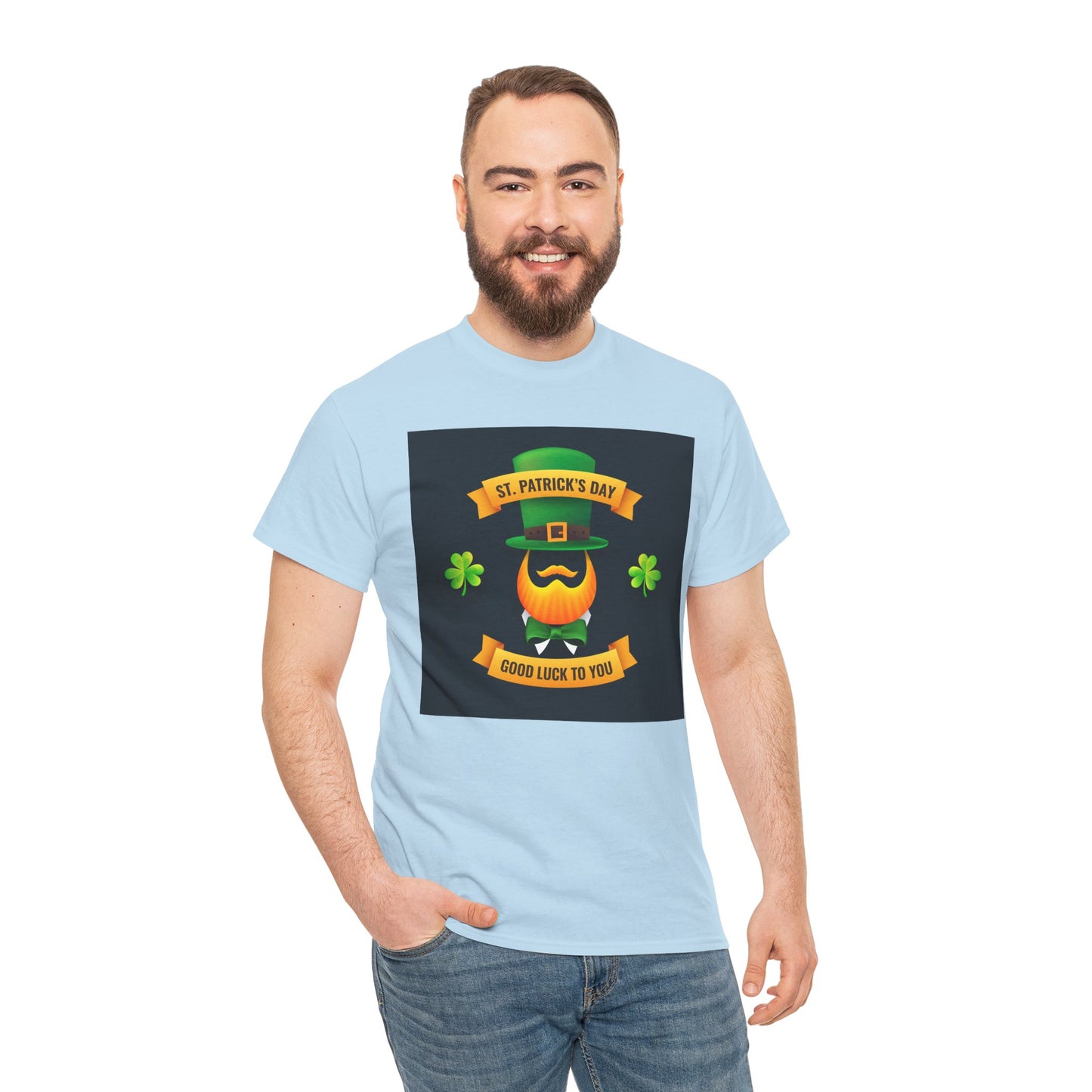 Unisex St. Patrick's Day T-Shirt — 'Good Luck to You' Lucky Leprechaun Tee (Limited Edition)